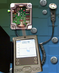 Новый адаптер iB-IrDA – первое в мире решение, реализующее беспроводной обмен данными между PDA Palm и iButton по ИК-каналу